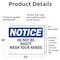 Signmission Safety Culture Sign, 24 in Width, Vinyl Decal, Rectangle OS-2PACK-NS-D-1824-L-11074 - alternate 5